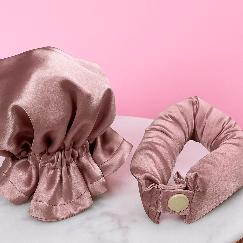 Bigoudis à boucles en satin