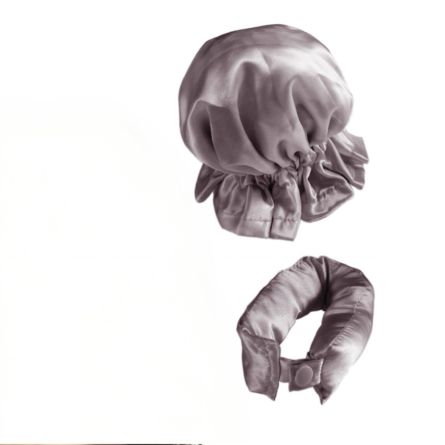 Bigoudis flexibles en satin