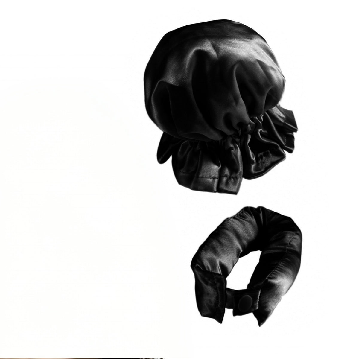 Bigoudis à boucles en satin