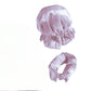 Bigoudis flexibles en satin