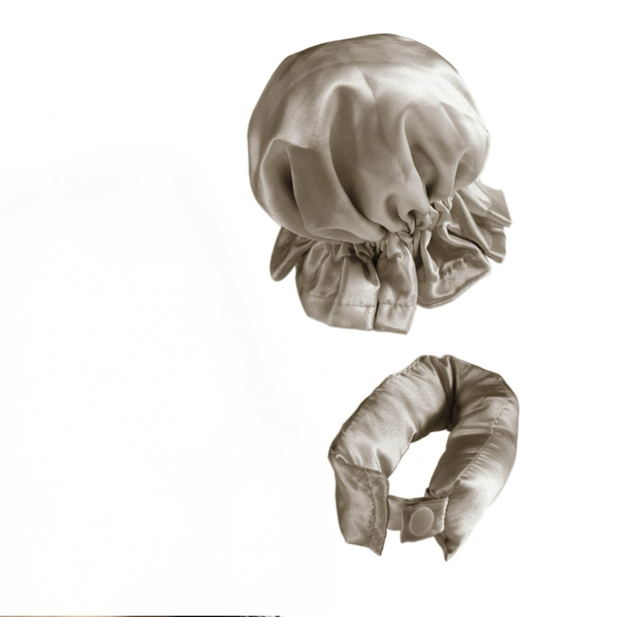 Bigoudis à boucles en satin