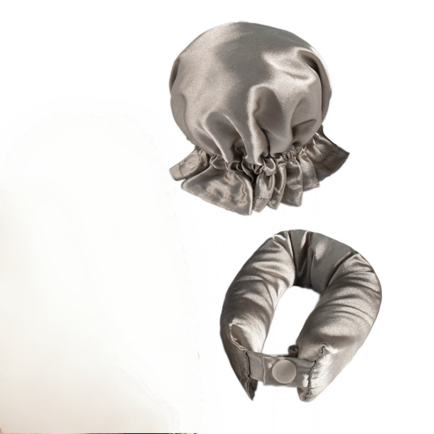 Bigoudis flexibles en satin
