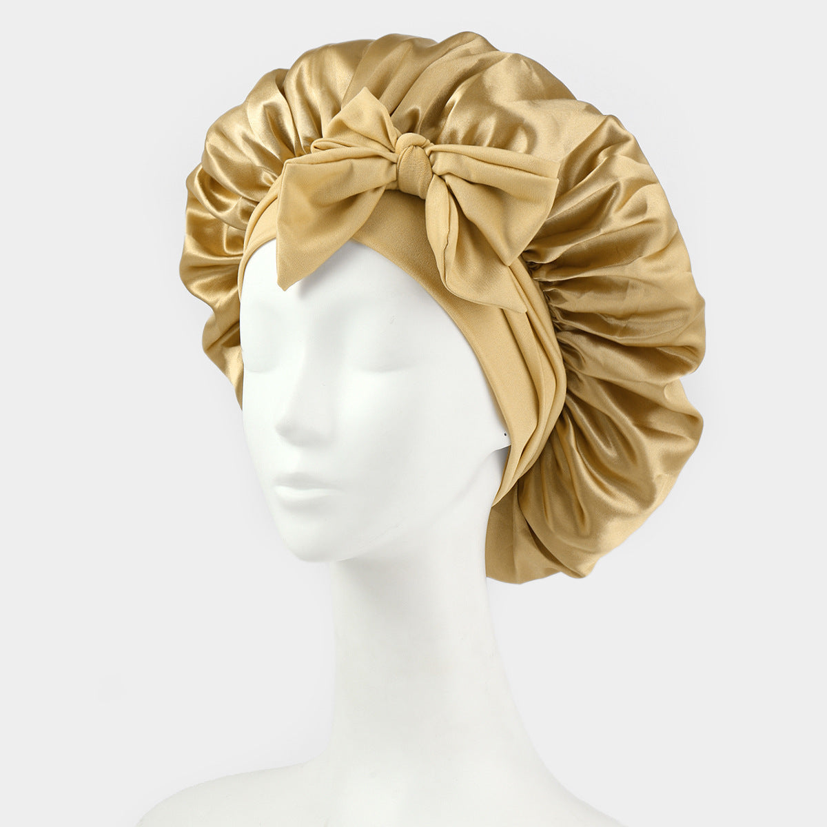 Bonnet de nuit en satin