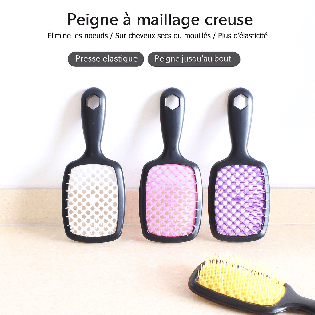 Peigne démêlant sans effort !