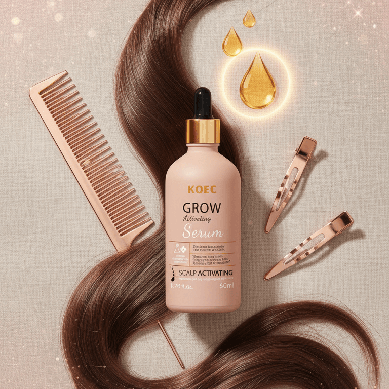 Sérum de croissance pour cheveux longs