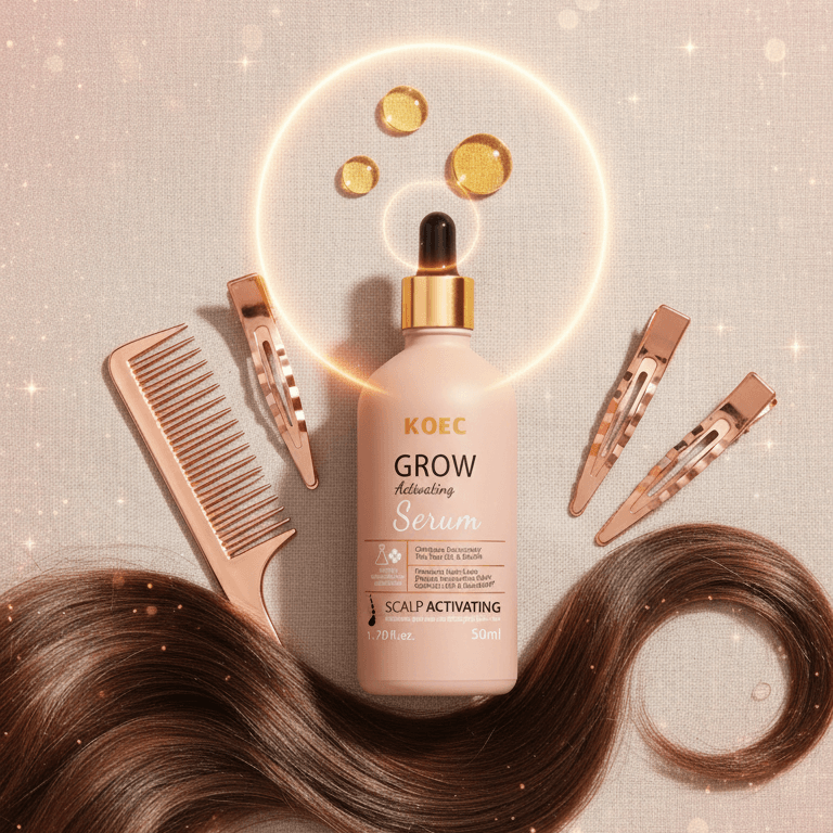 Sérum de croissance pour cheveux longs