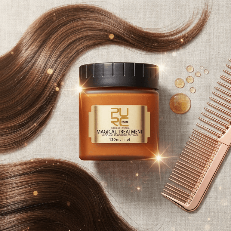 Masque capillaire réparateur à la Kératine