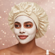Bonnet de nuit en satin